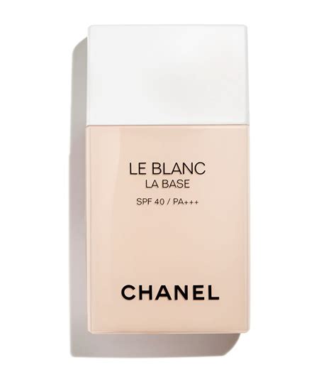 chanel le blanc le base|Chanel face primer.